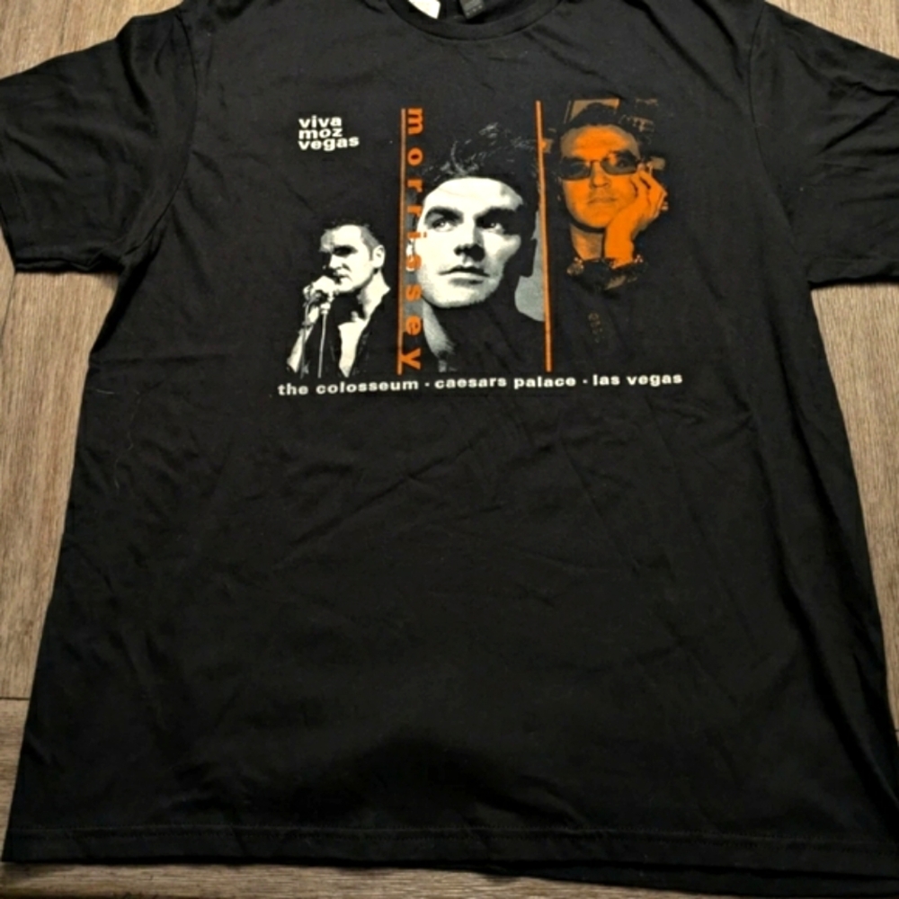 Morrissey Viva MOZ VEGAS Tour 2022 T-Shirt XL Brand NEW